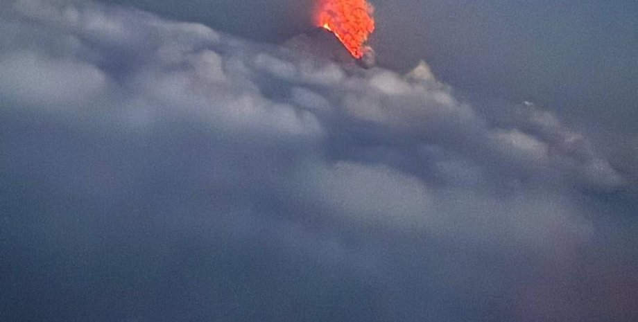 ключевская сопка, извержение вулкана, землетрясение на камчатке