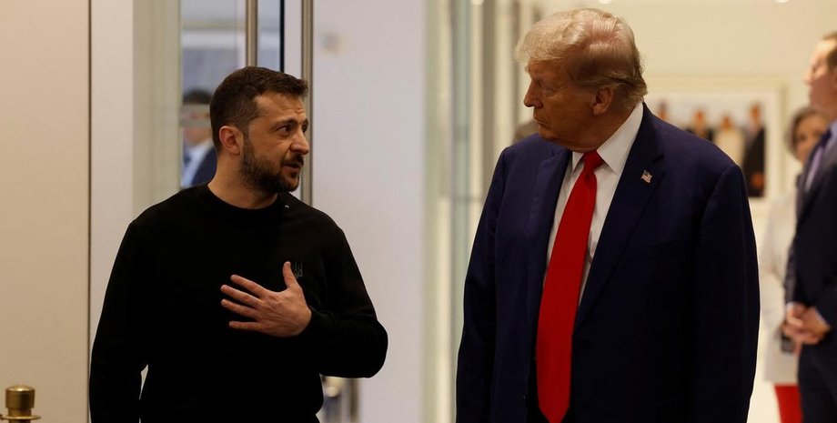 дональд трамп и владимир зеленский