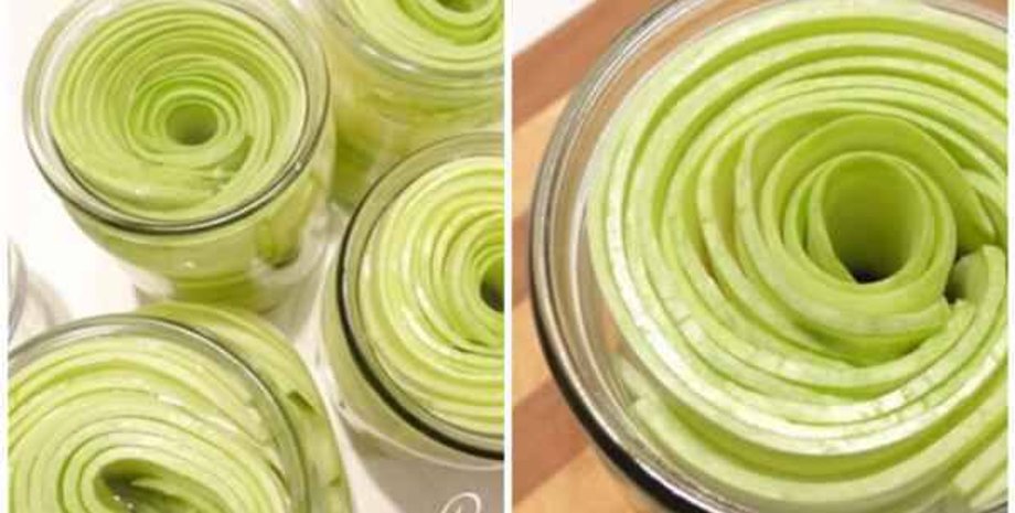 кабачки слайсами, кабачки на зиму