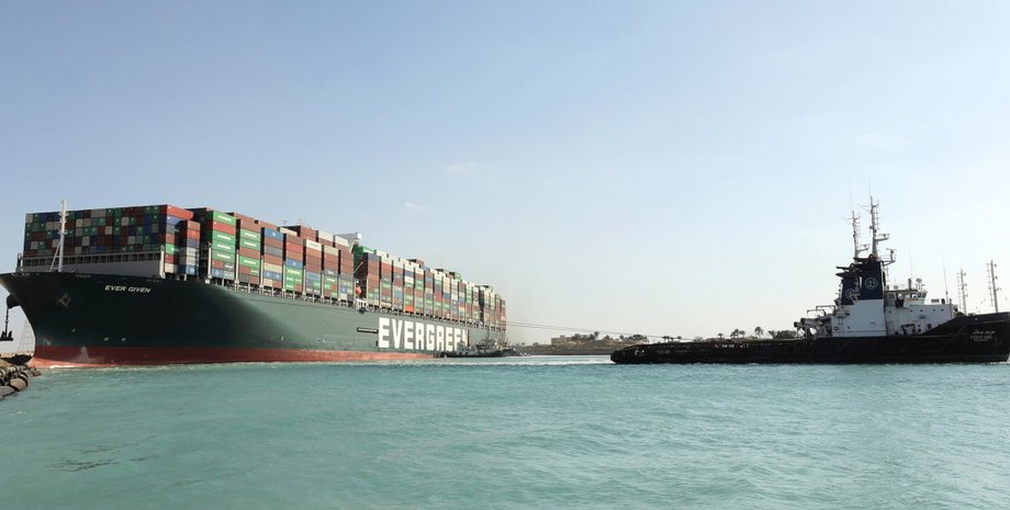 контрейнеры, судно, корабль, море, океан