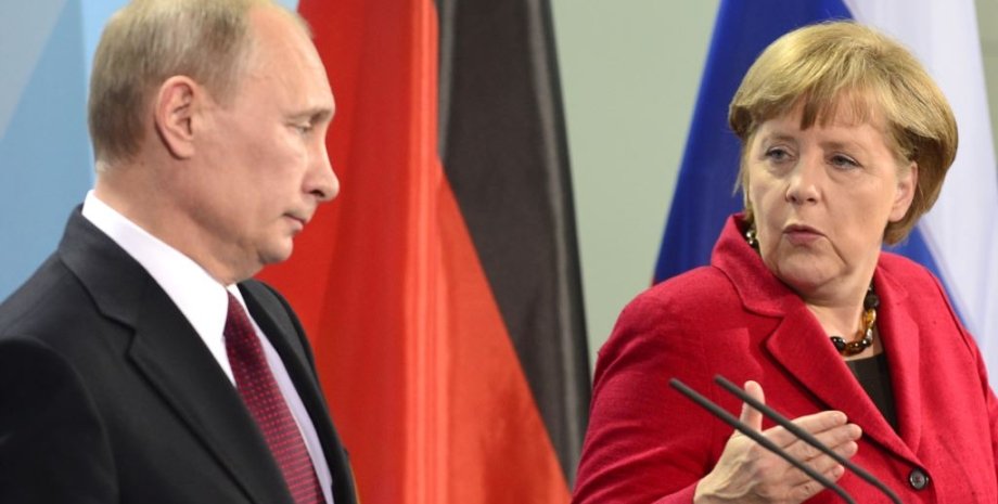 Владимир Путин и Ангела Меркель / AFP
