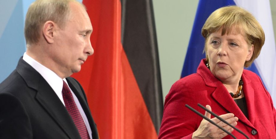 Владимир Путин и Ангела Меркель / AFP