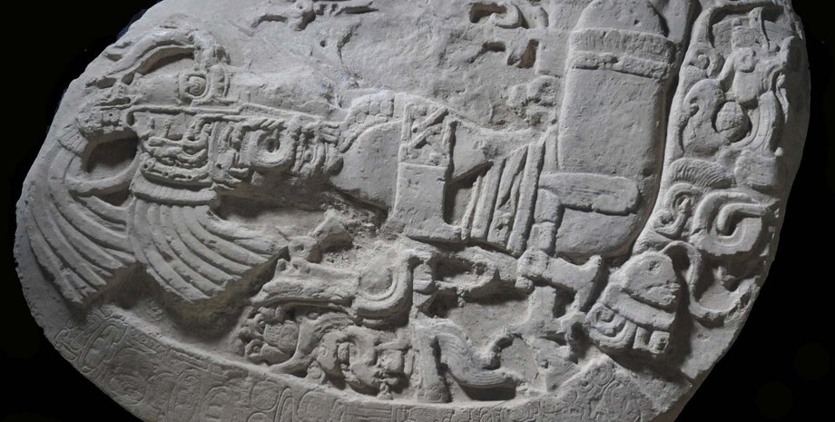 Алтарь майя. Фото: Stuart David