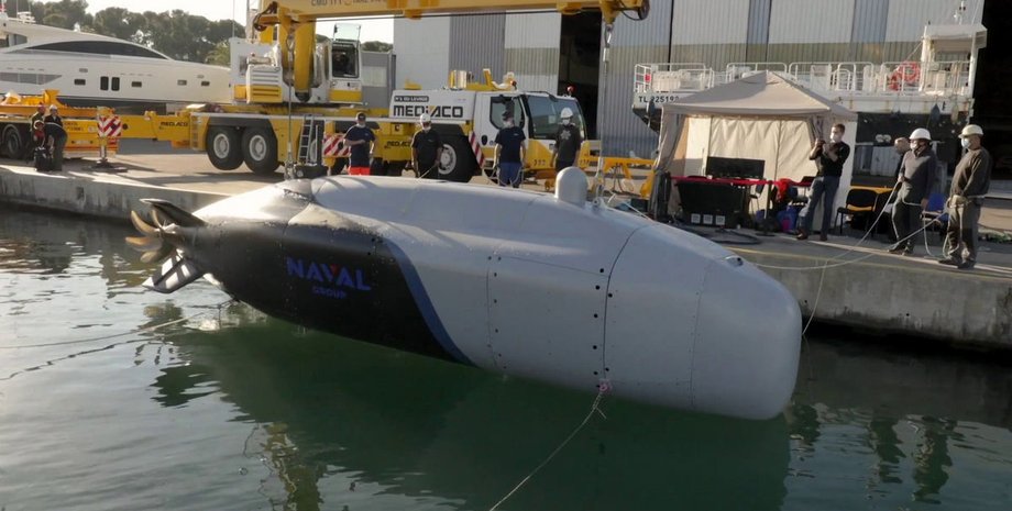 XLUUV, беспилотная субмарина, Naval Group