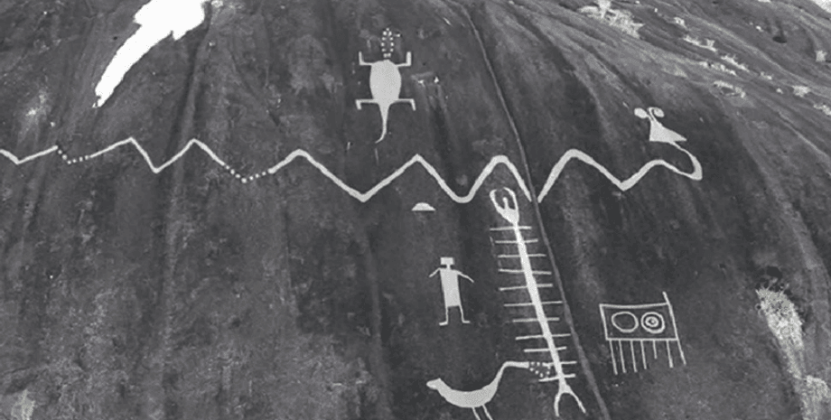 наскальные рисунки, река, Ориноко, змея, памятник, территория, жители, граница, исследования, изображения, рисунки, археологи, археология