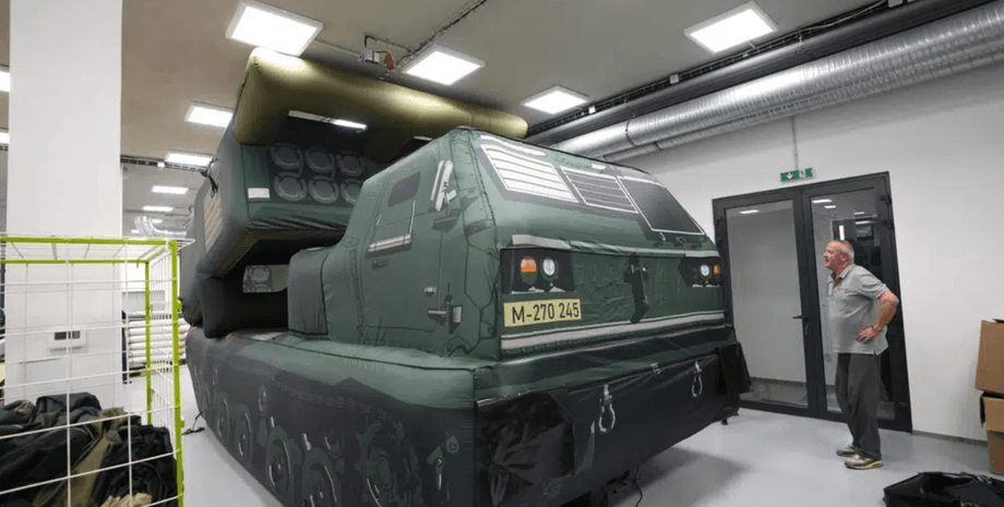 надувные приманки, Himars, чешская компания, поставки в Украину, обманчивая цель