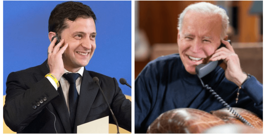 Байден і Зеленський, Байден, зеленский, президент України, президент США, Вашинтон, Україна, сша, телефонна розмова