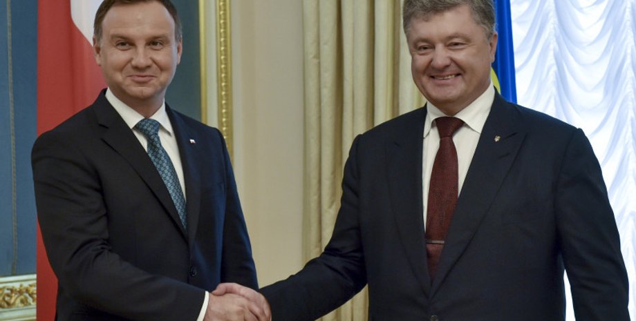 Анджей Дуда и Петр Порошенко / Фото: Пресс-служба президента