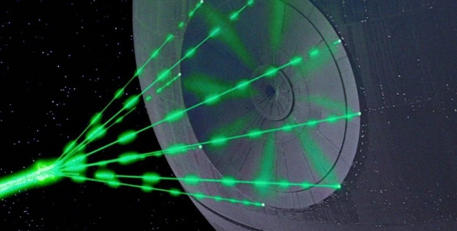 звезда смерти, лазерный луч, лазерное оружие, китайское оружие