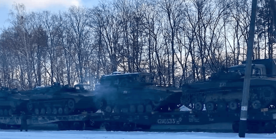 поїзд, військова техніка, росія, Білорусь