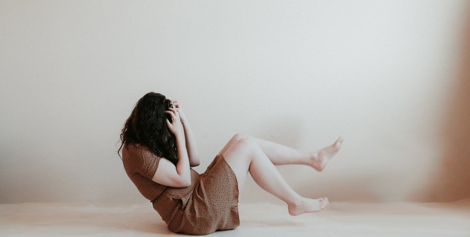 тревожность, депрессия, женщина