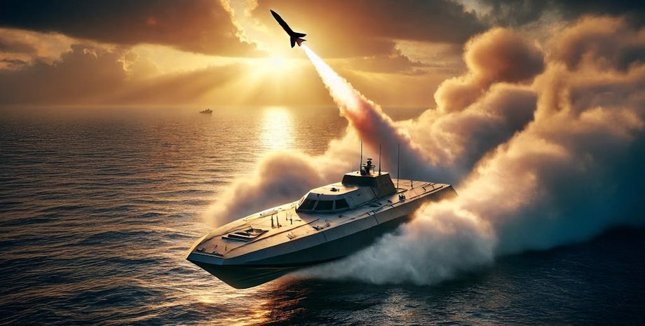 ракетный катер, ракеты, катер, дрон