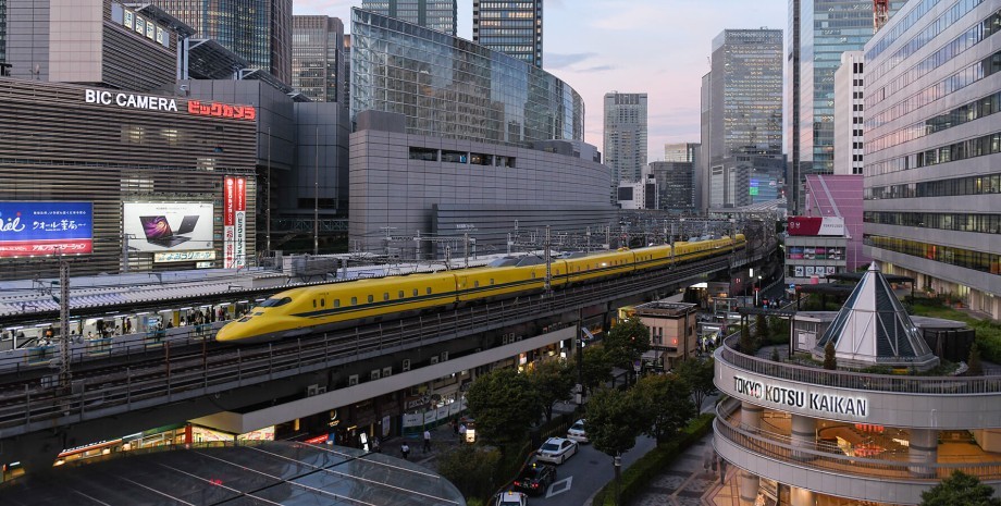 Японія, поїзд, залізниця, технології