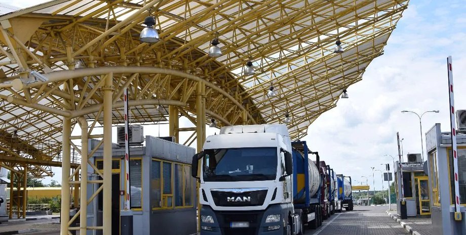 пункт пропуска, Ягодин-Дорогуск, автомобиль, граница, кпп, грузовик, фура