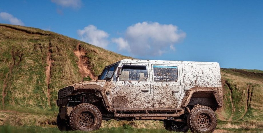 Munro EV, Munro Vehicles, электрический внедорожник, британский внедорожник, британский электромобиль