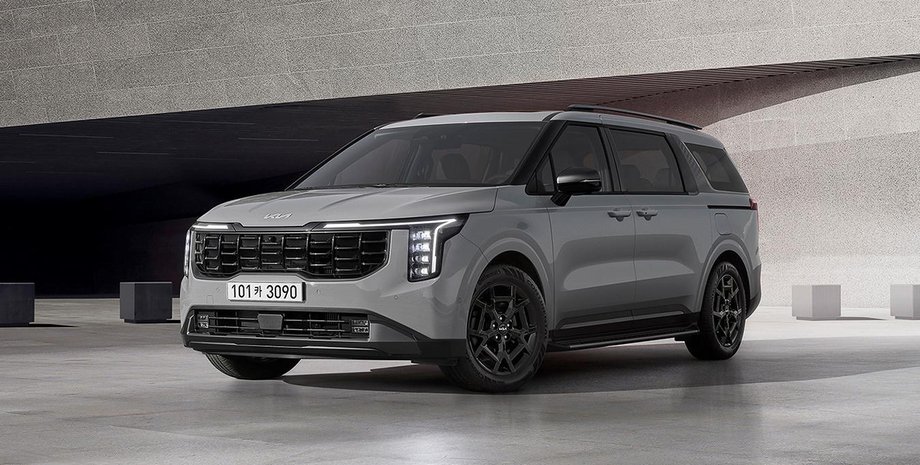 новый Kia Carnival, Kia Carnival 2024, Kia Carnival, минивэн Kia