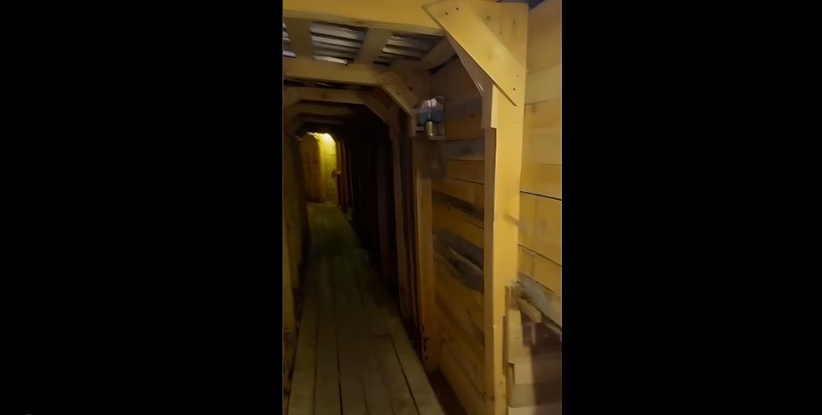 Блиндаж ВС РФ, блиндаж, ВС РФ, оборонительное укрепление