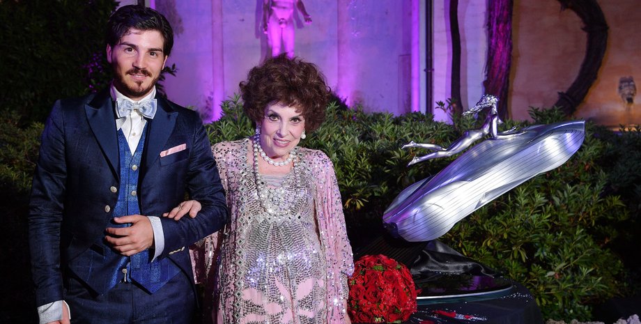 Джина Лоллобріджіда, Андреа П'яццола, скандал, син