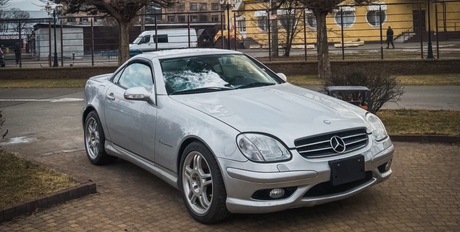 Mercedes SLK32 AMG, Mercedes SLK, спорткар Mercedes