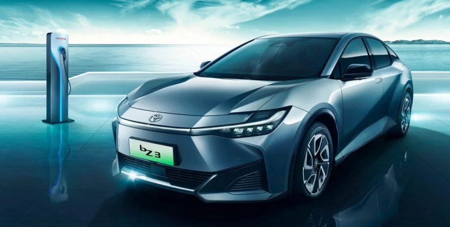 електромобіль Toyota bz3, електромобіль Toyota, Toyota bz3, нова Toyota bz3, седан Toyota