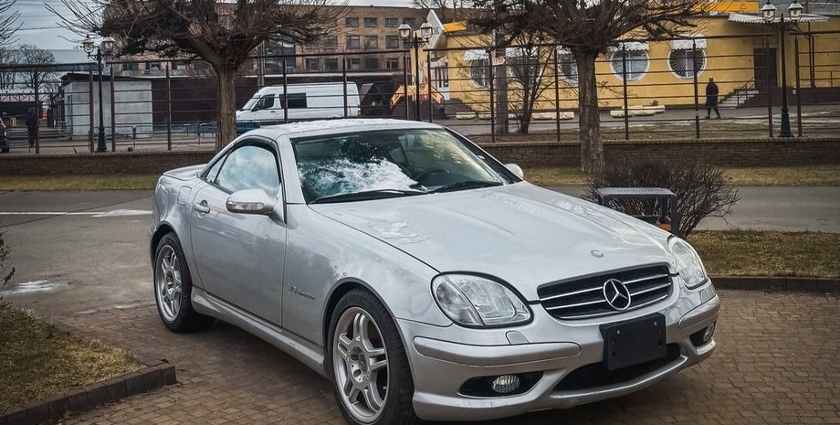 Mercedes SLK32 AMG, Mercedes SLK, спорткар Mercedes