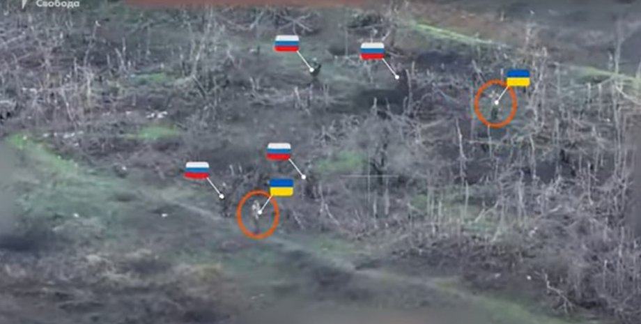 війна рф проти україни, військовополонені, окупанти ховаються за полоненими