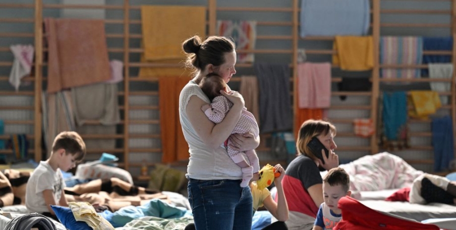 Изображение украинских беженцев в ЕС