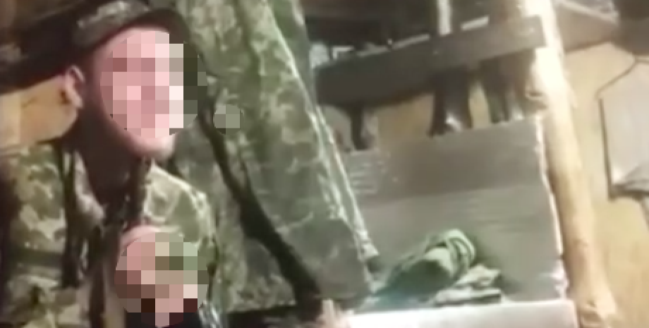 Олексій Саєнко, кадр з відео, смерть контрактника, військова служба за контрактом