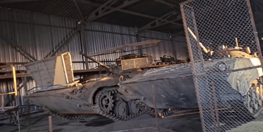 сетка Рабица, БМП-1, защита