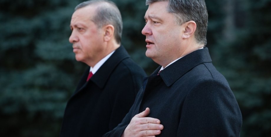 Петр Порошенко и Реджеп Тайип Эрдоган / Фото: пресс-служба президента Украины