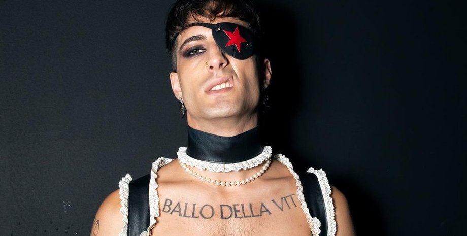 дамиано давид, дамиано давид татуировка, татуировка танец жизни