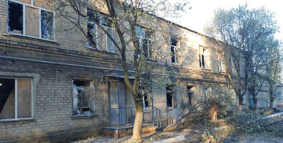 Марьинка, обстрел, больница