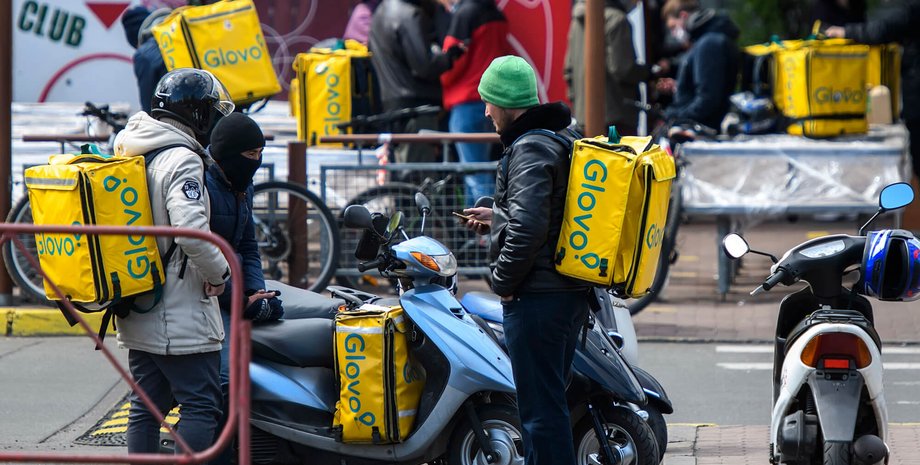 налоги в Украине, курьеры Glovo, налоги для курьеров, налоги онлайн-платформ, доставка Glovo, доставка Glovo