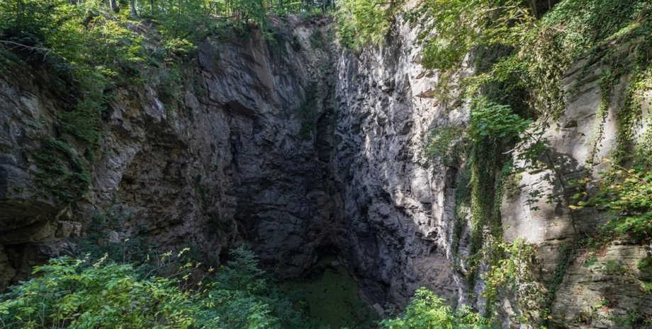печера, гриницька прірва