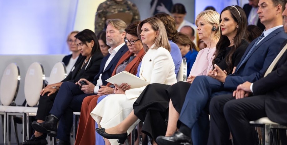 Саммит первых леди и джентельменов, Елена Зеленская, саммит первых леди, жена Никола пашиняна, жена президента Сербии