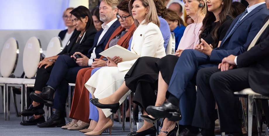 Саммит первых леди и джентельменов, Елена Зеленская, саммит первых леди, жена Никола пашиняна, жена президента Сербии