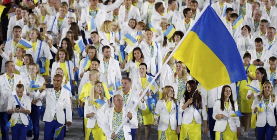 Украинские спортсмены в Рио-де-Жанейро / Фото: Reuters