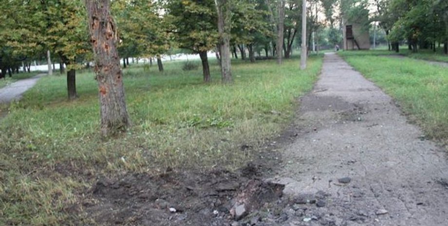 Обстрел Дзержинска / Фото из социальных сетей