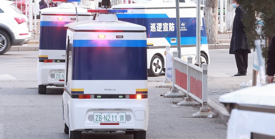 полицейские авто, полицейское авто, беспилотные авто