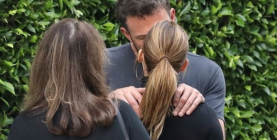 дженнифер лопес, бен аффлек, поцелуй