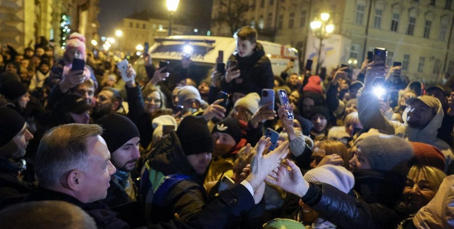 Анджей Дуда, Польша, Львов, Украина, украинцы, визит, президент