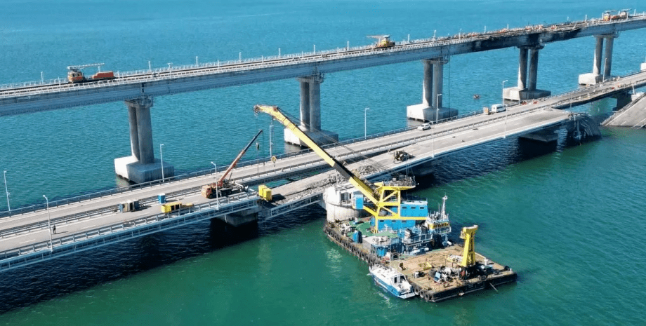 ремонт на крымском мосту