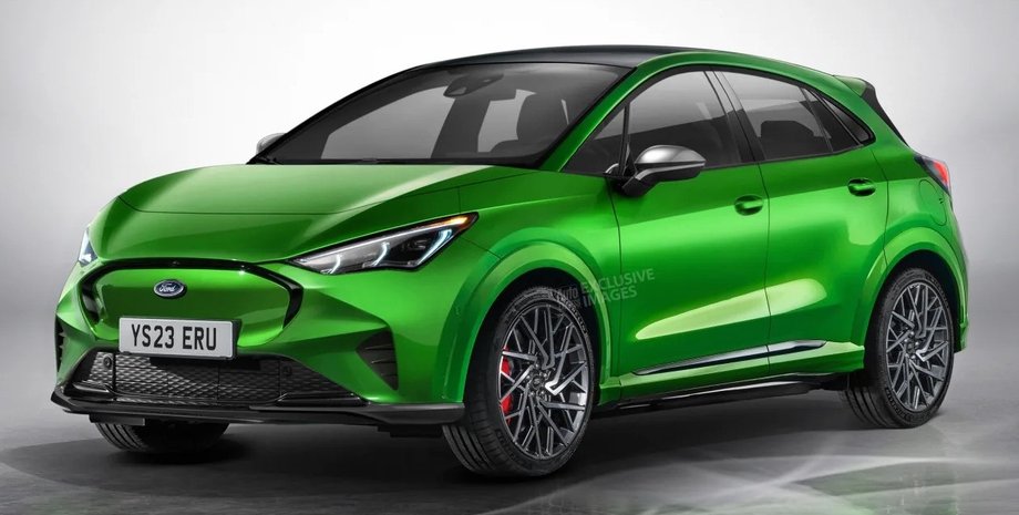 Ford, Ford Fiesta, Авто, Автомобили, Электромобили, Фото, Новинки, Хэтчбек, Электрокар, Volkswagen