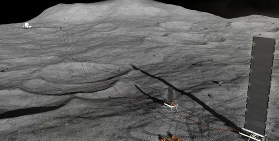 ядерная энергетика, Луна