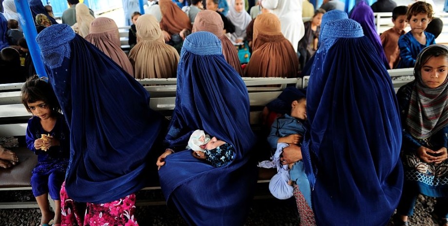Афганские женщины, кабул, паранджа, бурка