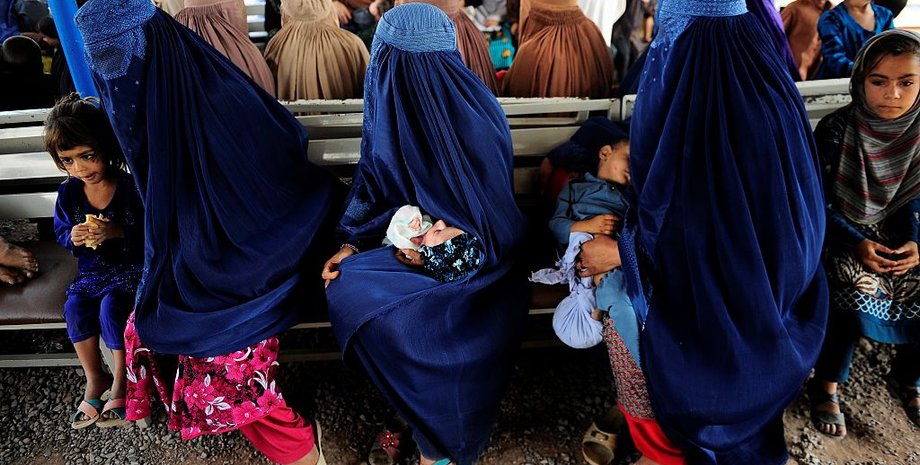 Афганские женщины, кабул, паранджа, бурка