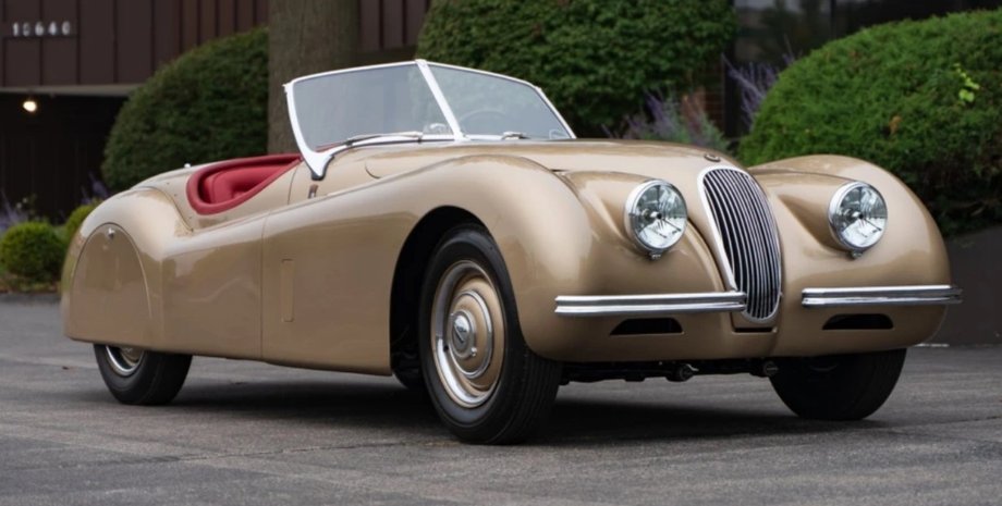 Jaguar XK120, спорткар Jaguar, Jaguar Кларка Гейбла, авто Кларка Гейбла