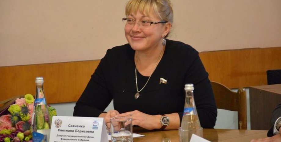 Экс-депутат парламента Крыма Светлана Савченко/Фото: evp.er-crimea.com