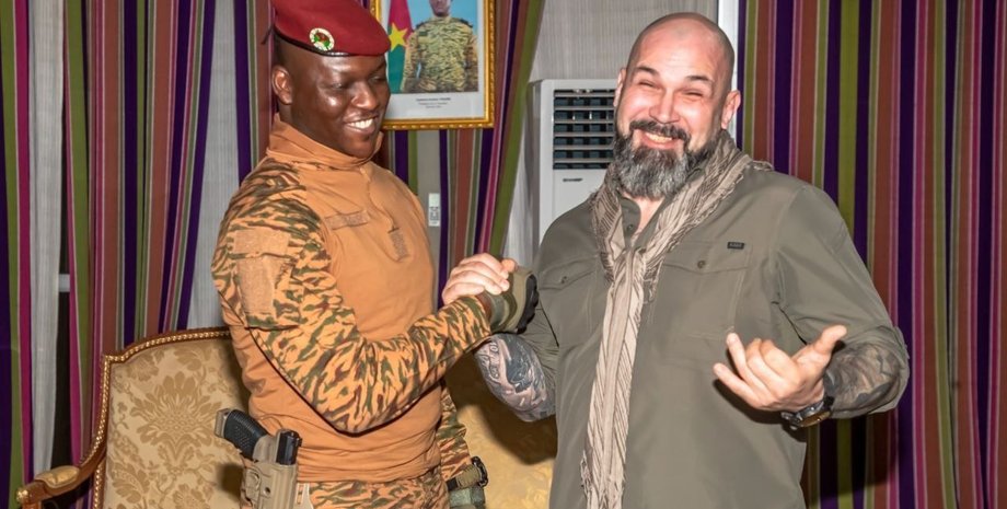 ПВК Ведмеді, Віктор Єрмолаєв, бриагада Ведмеді, Буркіна-Фасо