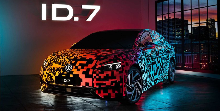 Volkswagen ID.7, Volkswagen Passat, новий Volkswagen ID.7, електромобіль Volkswagen, Volkswagen ID